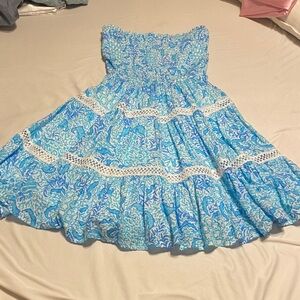 Lilly Pulitzer Strapless Dress size S